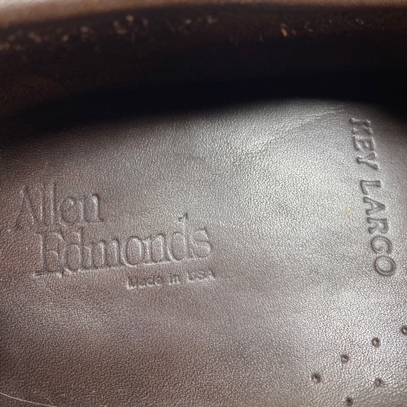 Allen Edmonds Key Largo brown moc loafers - Picture 6 of 7
